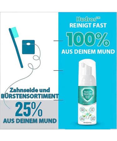 Hydros Mouthwash for Teeth - Total Care Solution for Stomach Problems & Teeth Whitening (180ml) - Buy Online on GoSupps.com
