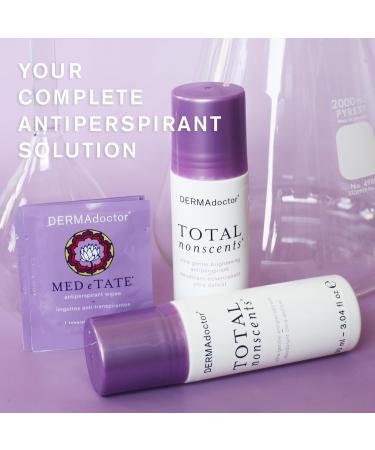 DERMAdoctor Antiperspirant Wipes - Dermatologist-Formulated Hyperhidrosis Treatment for Body Hands & Feet | Anti Sweat Hypoallergenic Deodorant | 10 Individually Wrapped Wipes - Buy Online on GoSupps.com