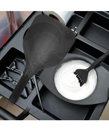 NOLITOY Plastic Hairdressing Face-shield Reusable Hairspray Protector Mask Black 1pcs Black - Buy Online on GoSupps.com