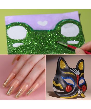 FANDAMEI 32 Colors Nail Glitter Face & Body Powder Makeup - Rainbow Fine Glitter for Eyes, Hair & Body - Buy Online on GoSupps.com