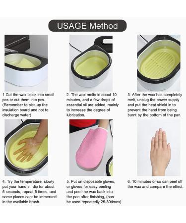 Chauffe-cire de paraffine pour les mains et les pieds Machine de th rapie spa chauffage rapide 200 W pour l'arthrite les peaux s ches Capacit de bain de 3400 ml pour des r sultats lisses - Buy Online on GoSupps.com