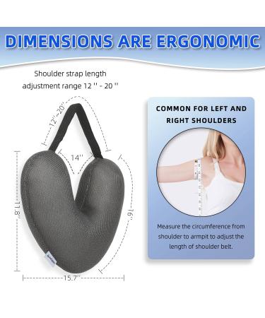 Wefaner Mastectomy Recovery Pillow - Post-Surgery Breast Pillow for Cancer, Lymphedema, Lumpectomy, and Shoulder Surgery - Buy Online on GoSupps.com