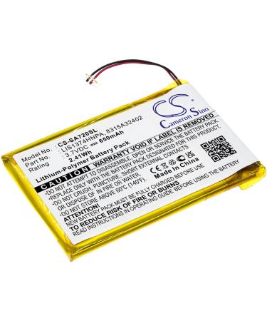 3.7V 650mAh 8315A32402 8917A44167 1-756-702-12 LIS1374HNPA 1-756-702-11 Battery Replacement for NWZ-S738 NWZ-A826