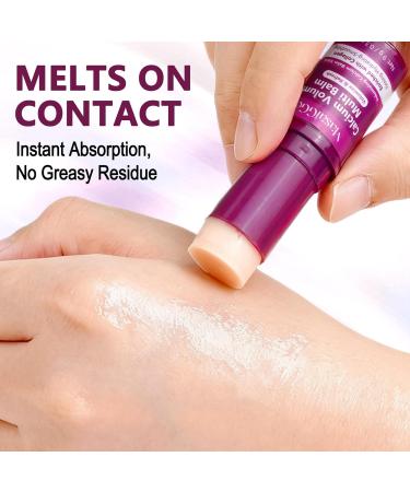 liiutry Calcium Multi Balm 2-Pack Intensive Repair Cream & Collagen Moisturizing Stick Anti-Aging Face Cream for Wrinkles Firming & Hydrating for Eyes Neck Face 9g - Buy Online on GoSupps.com