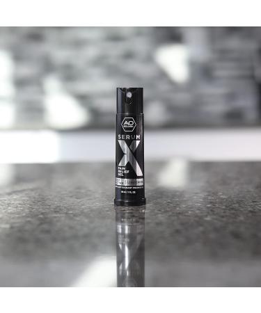 AO Biologix Serum X Pain Relief Gel - Muscle, Back, Neck, Hand, Legs, Feet, Shoulder Pain Relief Spray with Lidocaine Cream - Minor Burn, Skin Irritation, Bug Bite Relief - 8 oz Spray Bottle - Buy Online on GoSupps.com