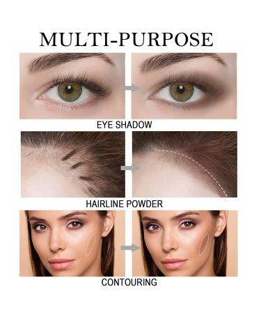 Boobeen Eyebrow Stamp Kit - One Step Waterproof Long Lasting Makeup in Deep Brown | International Shipping Available - Buy Online on GoSupps.com