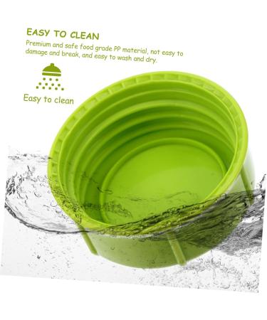 FAVOMOTO 10pcs Baby Bottle Seal Cap Glasses Nursery Bottle Lids Soda Bottle Wide Neck Bottle Cap Travel Bottle Cap Kids Hand Breastmilk Bottles Food Grade Pp Girl Child Accessories Screw-in Green 4.3x4.3x1.5cm - Buy Online on GoSupps.com