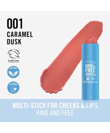 Rimmel Kind & Free Multi-Stick - 001 Caramel Dusk | Versatile Makeup Stick - Buy Online on GoSupps.com