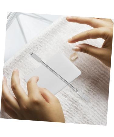 Palette de Maquillage en Acier Inoxydable Grosse Taille avec Anneau Portable pour Nail Art Fond de Teint Professionnels et Passionn s Usage Quotidien et Voyages - Buy Online on GoSupps.com