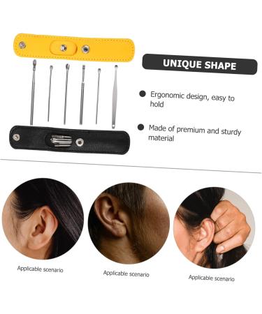 NOLITOY 16 Sets Ear Cleaning Tool - Portable Ear Wax Remover & Cleaner for Effective Ear Care | Wear-Resistant Ear Picker - Buy Online on GoSupps.com