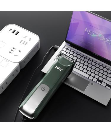 MRY Groin Trimmer for Men & Women - IPX6 Waterproof USB Charging Ceramic Blade - Ultimate Body & Facial Grooming in Ash Black - Buy Online on GoSupps.com