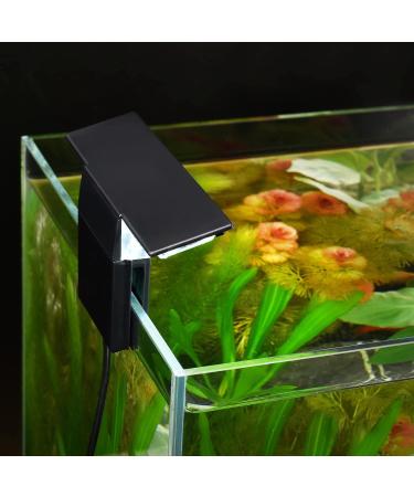 WEAVERBIRD Fish Tank Clip on Light Model-X3 Libra Aquarium Lights 6W 12 LEDs Planted Lamp for 6mm Thick Fish Tanks - Buy Online on GoSupps.com