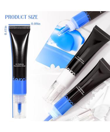 DAGEDA Foundation Mixing Pigment 0.67oz - Sweat-Proof & Long Lasting Liquid Foundation Shade Adjuster in Blue - Buy Online on GoSupps.com