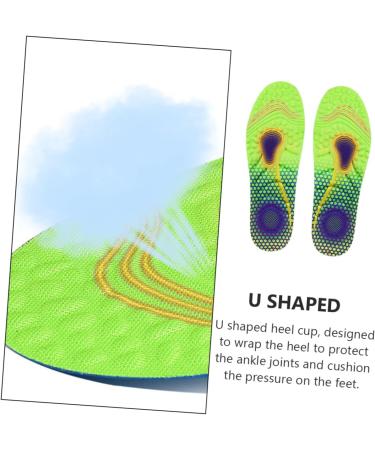 Shop NOLITOY Sports Insoles - Elastic Massaging & Washable Cushions for Men & Women - Perfect Fit for Sandals & Shoes - Assorted Colors - Buy Online on GoSupps.com