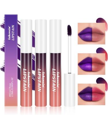  LOPHE LOPHE Peel-off Lip Gloss & Matte Lip Mask 3 Colors Long-Lasting Waterproof - Buy Online on GoSupps.com