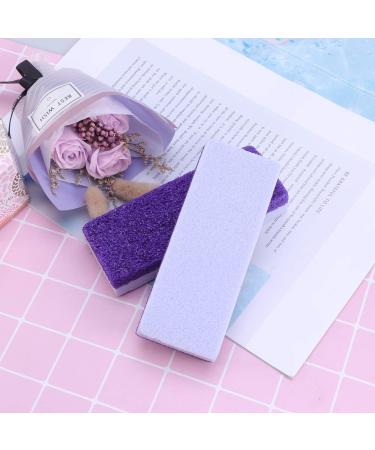 Milist 2-in-1 Bimsstein W scher for Hand & Feet Care | Exfoliating Pedicure Tool for Men & Women - Purple - Buy Online on GoSupps.com