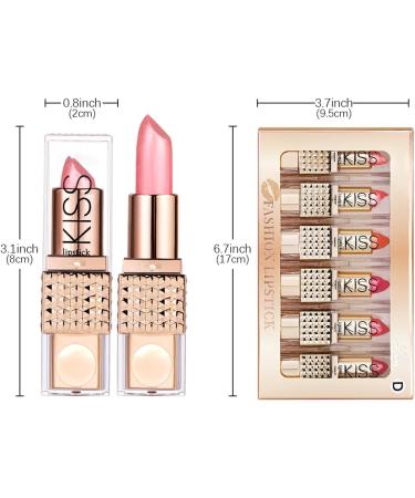Pearlescent Lipstick | Moisturizing Tinted Lip Balm - Waterproof and Long-Lasting Lip Makeup for Weddings Teens and Everyday Wear - Buy Online on GoSupps.com
