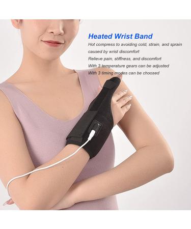 Hand & Thumb Heating Pillow Wraps - Electric Warmers for Seniors & Workers | 3 Temperature Levels & Timing Modes - Buy Online on GoSupps.com