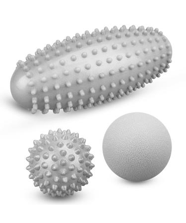 Emwel Massage Ball - Foot Massage Roller and Massage Balls for Plantar Fasciitis Hedgehog Ball & Balls Set Stress Reduction and Relaxation
