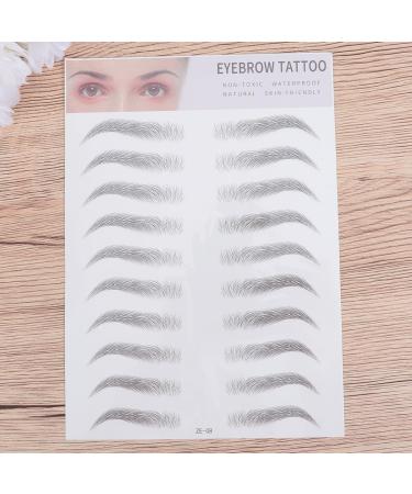 Lot de 2 Autocollants Transfert Sourcils Noir Effet R aliste Faux Sourcils Temporaires pour Femmes et Hommes Faciles Appliquer Maquillage Rapide et Naturel Usage Quotidien - Buy Online on GoSupps.com