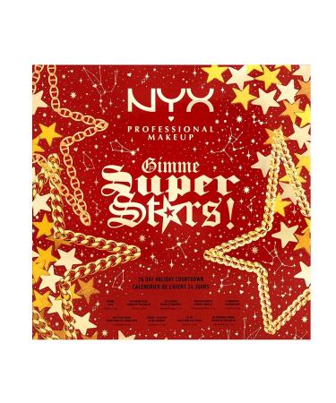 NYX Professional Makeup Holiday Countdown Advent Calendar - Gimme Super Stars! - Buy Online on GoSupps.com