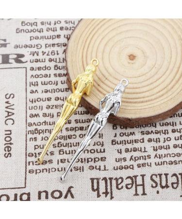 Ximimark 12 pcs Vintage Brass Dragon Ear Spoons - Intricately Carved Ear Cleaning Tool & Safe Wax Remover Keychain Pendant for Optimal Ear Hygiene - Buy Online on GoSupps.com