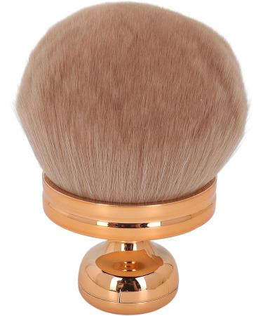 Makeup Brush Compact Electroplated Handle Mushroom Head Skin-Friendly Home Foundation Brush for Dressing Table - Buy Online on GoSupps.com
