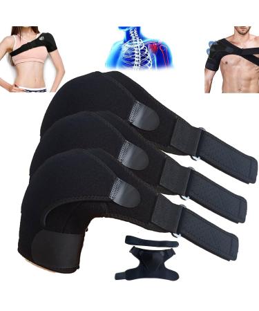 Anaconda Shoulder Brace - Anaconda Anaconda Shoulder Strain Protector Adjustable Shoulder Support Bracket Breathable and Pressurized (3pcs)