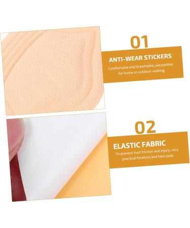 FOMIYES Sneaker Heel Stickers - 4 Pairs Heel Pads for High Heels & Sports Shoes - Non-Slip Grip & Comfort Inserts for Men & Women - Buy Online on GoSupps.com