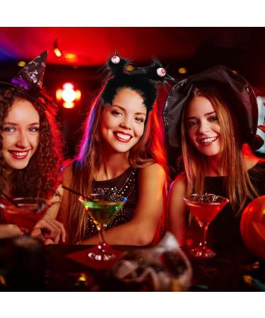 JINGAN Halloween Hair Hoop - Eyeball Headband Horror Big Eye Ball Hair Hoop - Blood Eyeballs Headwear Headbands Hair Supplies For Halloween Stage Performance Black One Size - Buy Online on GoSupps.com