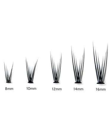 Bodermincer 20 Roots 120pcs 0.07mm Fish Tail Mink False Eyelashes - Handmade Individual Lash Extensions (12mm) - Natural & Soft Ideal for International Shipping - Buy Online on GoSupps.com