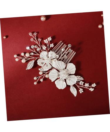 MAGICLULU 1pc Comb Handmade Headwear Crystal Hair Decor Beautiful Hair Accessory Bridal Hair Clip Vintage Hair Accessories Bridal Hairband Flower Hair Decor Crystal Hairpin Hair Supply - Buy Online on GoSupps.com