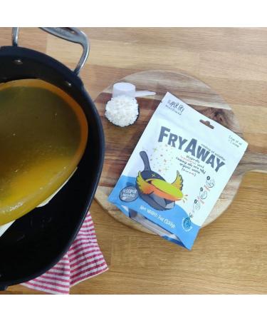 FryAway Super Fry Waste Cooking Oil Solidifier Powder - Plant-Based Disposal, 1 Scoop per Cup, Solidifies 20 Cups/5 Liters/1.25 Gallons - Buy Online on GoSupps.com