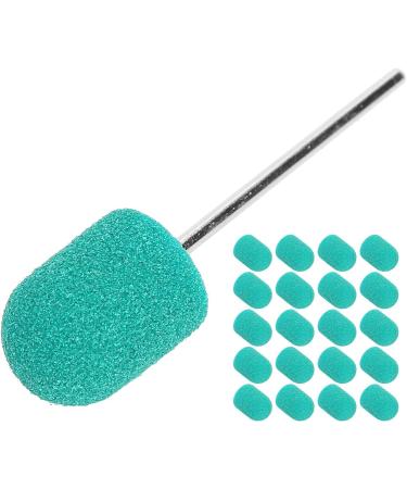 ANGGREK Nail Sanding Band Drill Bit Nail Sanding Head Foot File Callus Remover Head Multiple Colors Available for Polishing and Trimming Nails (Green) - Buy Online on GoSupps.com