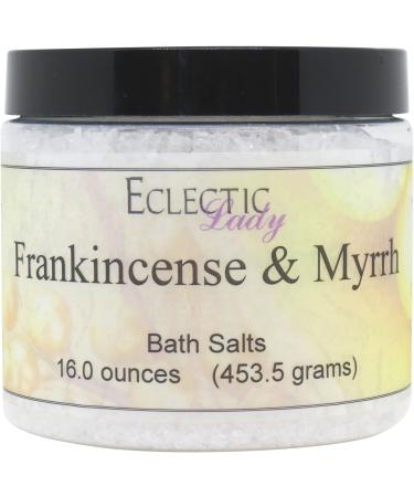 Frankincense And Myrrh Bath Salts by Eclectic Lady  16 ounces