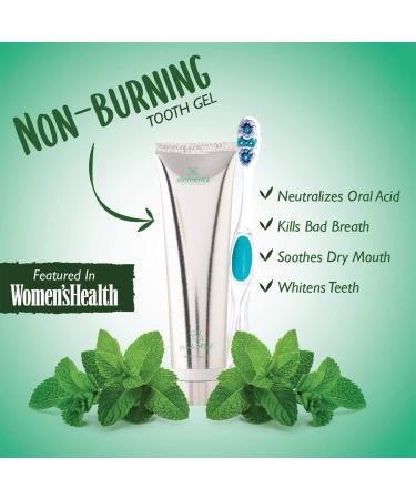 Elementa Silver TOOTHGEL Wintermint Flavor - Nano Silver 5 in 1 Teeth Whitening Gel 4 Fl oz | Dentist Formulated, All Natural, Professional Whitening Toothgel - Kills Bacteria and Whitens Teeth - Buy Online on GoSupps.com