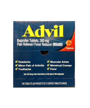 Advil Pain Reliever/Fever Reducer Coated Tablet Refill