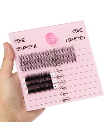 1 Pack Lash Pallet Holder for Eyelash Extensions Bigger Size Lash Tray Strip Adhesive Glue Holder Eyelash Tiles Professional Lash Extension Pallet