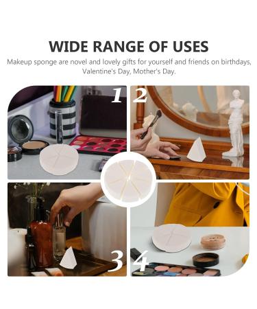 Buy 2 Sets Triangular Sponge Puff - Perfect Makeup Sponge for Foundation & Loose Powder | International Shipping Available - Buy Online on GoSupps.com