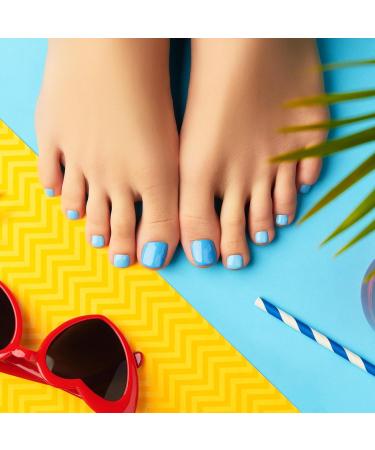 Jeffdad 600 Pieces Fake Toenail Tips Clear Soft Gel Full Coverage Toenail Tip Manicure Fake Toe Decoration Toe Acrylic Nails for Women Nail Salon and DIY (12 Sizes) - Buy Online on GoSupps.com