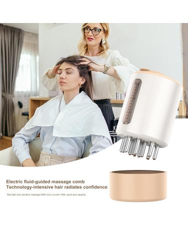 RissunkV Hair Oil Applicator with Red Light | Electric Scalp & Head Massage Device | Ultimate Hair Care Brush for Healthier Hair - Buy Online on GoSupps.com