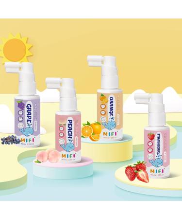 Oral Spray for Children, Cleans Teeth Gently, Freshens Breath Instantly, Pocket - Sized for Hassle - Free Portability (2Pack, Orange) Orange 1.35 Fl Oz (Pack of 2) - Buy Online on GoSupps.com