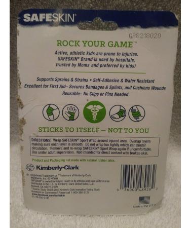 Buy Safeskin Kids Sport Wrap Blue - 2 x 2.2 Yards | International Shipping Available - Buy Online on GoSupps.com