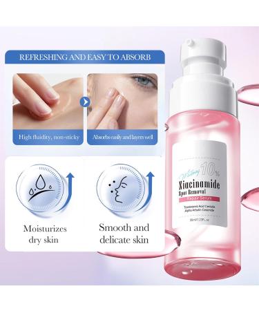 Dark Spot Correcting Glow Serum Niacinamide Serum Brightening Serum - Dark Spot Remover for Face with Alpha Arbutin Serum & Ceramide - Reduces Dullness Hydrates & Repairs Skin Face Serum for Women - Buy Online on GoSupps.com