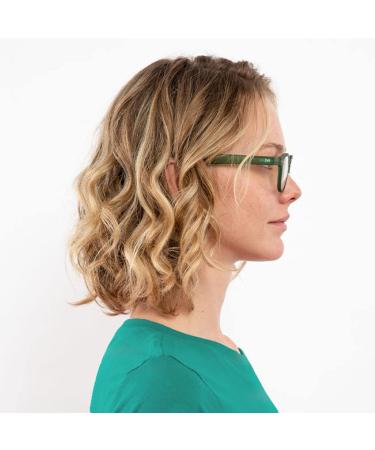 Muunel High Index Glasses 1.6 | Ultra-slim Black Frame Women s Eyewear with Essilor AR Coating | Power Green 1.75 x - Buy Online on GoSupps.com