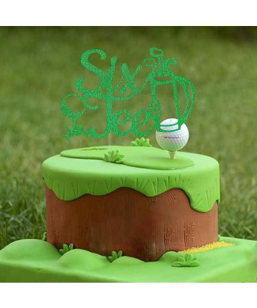 Sixtee Birthday Cake Topper Golf 60th Birthday Decoration Funny Golf Theme 60 Sixty Sign Golf Theme 60th Birthday Favor for Golfer Fans 60 Sixtee - Buy Online on GoSupps.com