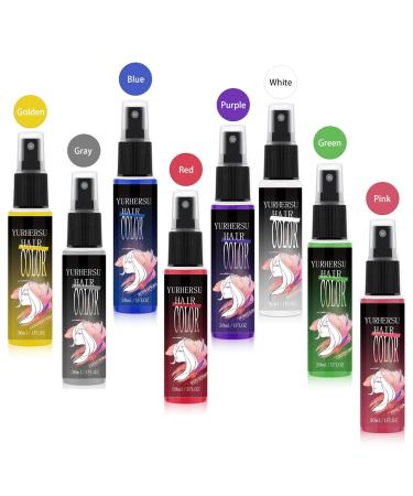AKARY Golden Instant Vivid Hair Color Spray - Washable Temporary Dye for Quick Root Concealment | 1 oz - Buy Online on GoSupps.com