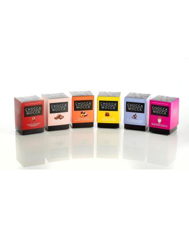 Chocca Mocca- Dark Chocolate Espressos Chocolate Box Cube 110g Aromatic Coffee Beans Smothered in Dark Chocolate Deliciously indulgent Treat Great Gift Luxurious Quality Made in Great Britain Coffee Beans in Dark Chocolate - Buy Online on GoSupps.com