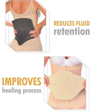 Buy M&D Abdominal Lumbar Molder BBL Back Lipo Ab Board - Post Surgery Supplies in Gray & Beige | One Size | International Shipping Available - Buy Online on GoSupps.com