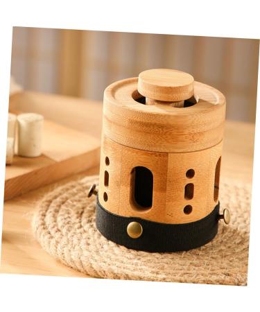 Clispeed Kasten Smoke-Free Moxibus Tube - Bamboo Moxibustion Tool for Massage | Moxa Tube & Gel Holder - Shop Now! - Buy Online on GoSupps.com